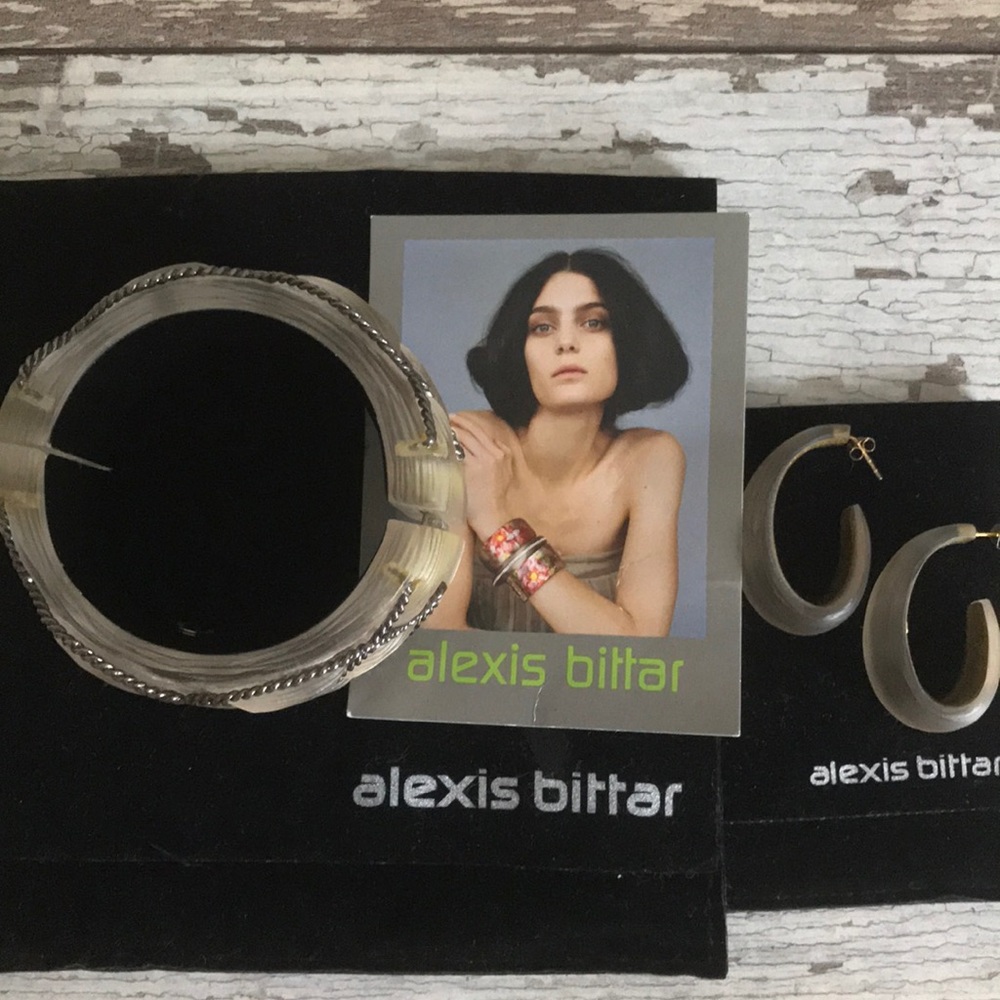 Bangle and earring set